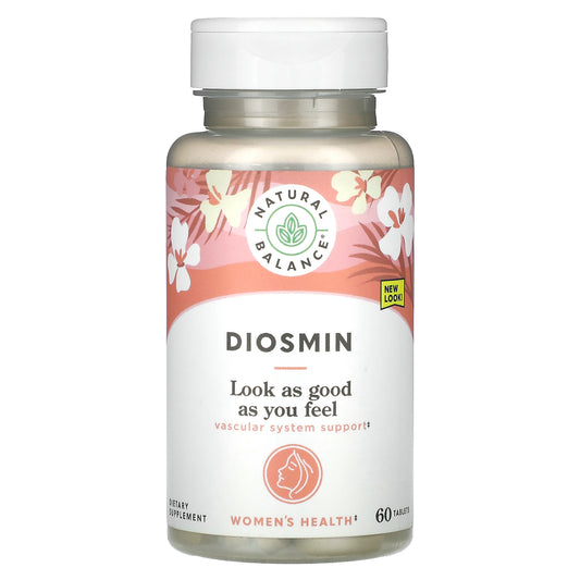 Natural Balance, Diosmin, Vascular System Support, 60 Tablets (500 mg per Tablet)