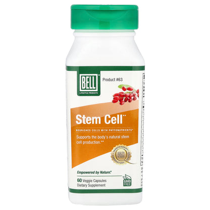 Bell Lifestyle, Stem Cell, 60 Veggie Capsules
