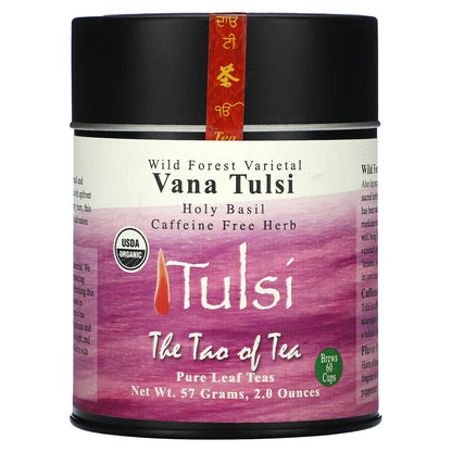 The Tao of Tea, Wild Forest Varietal, Vana Tulsi, Caffeine Free, 2.0 oz (57 g)