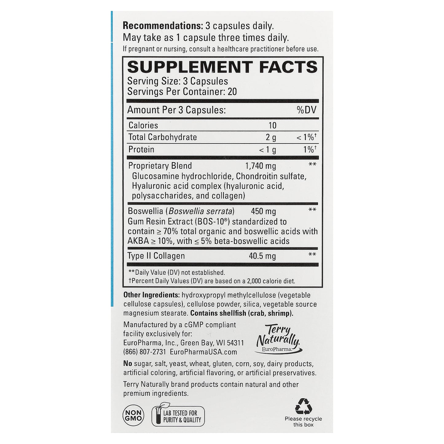 Terry Naturally, Be Mobile™, 60 Capsules