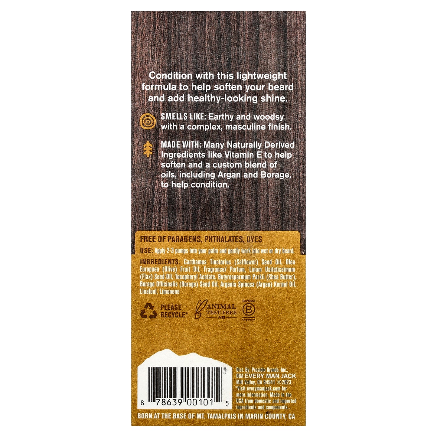 Every Man Jack, Beard Oil, Sandalwood, 1 fl oz (30 ml)