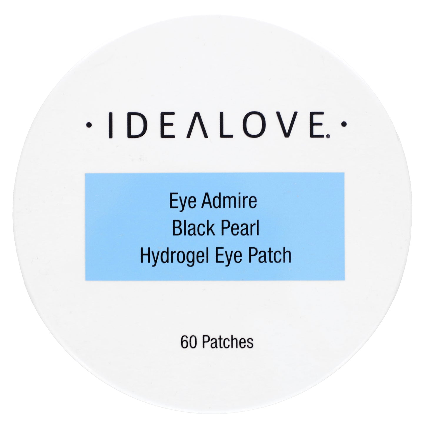 Idealove, Eye Admire Black Pearl Hydrogel Eye Patch, 60 Patches