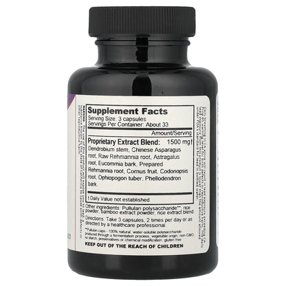 Dragon Herbs, Jing, 100 Vegetarian Capsules