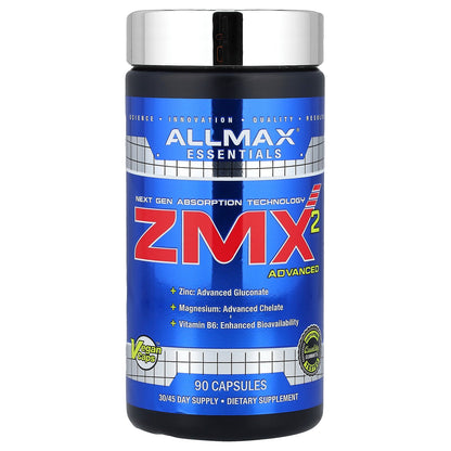 ALLMAX, ZMX2 Advanced, 90 Capsules