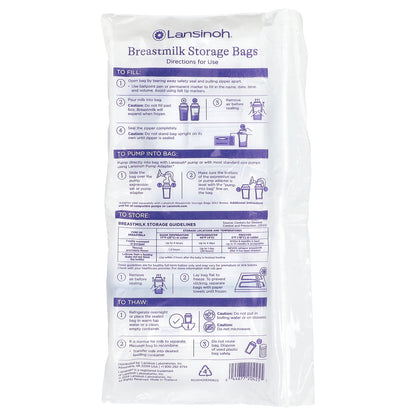 Lansinoh, Breastmilk Storage Bags, 25 Pre-Sterilized Bags