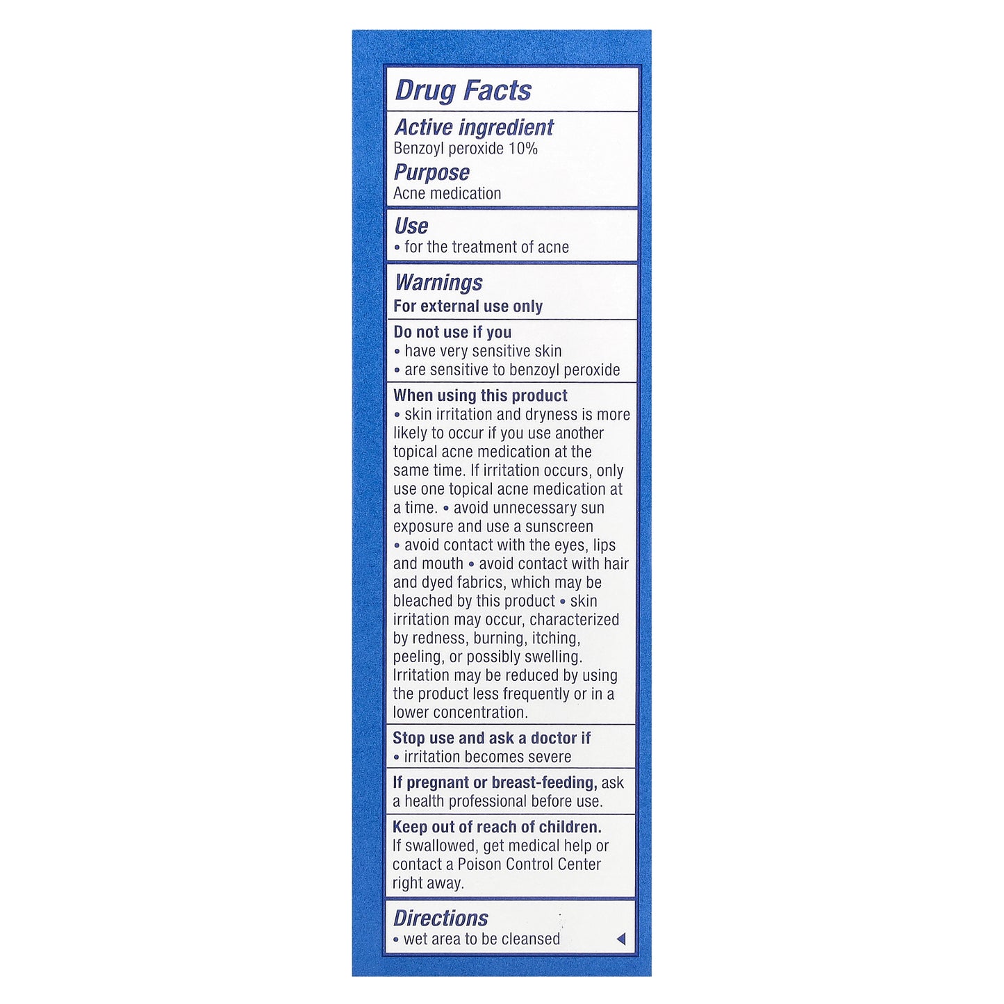 PanOxyl, Acne Foaming Wash, For Face & Body, Maximum Strength, 1 oz (28 g)