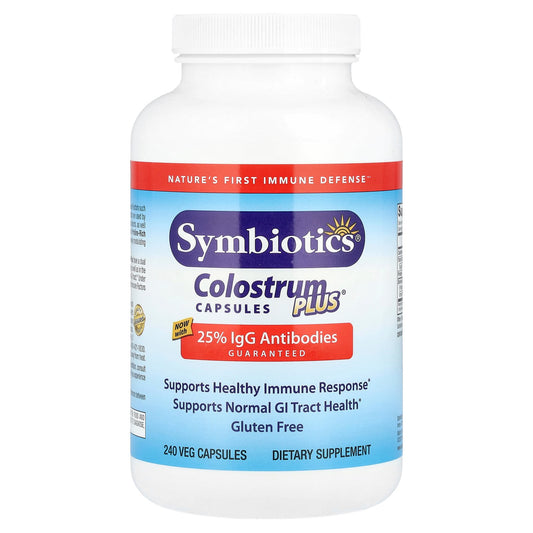 Symbiotics, Colostrum Plus®, 240 Veg Capsules