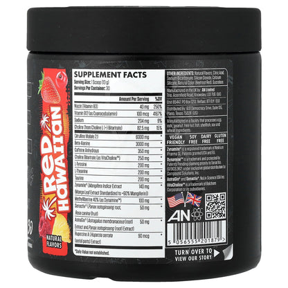ABE, Ultimate Pre-Workout, Red Hawaiian, 13.75 oz (390 g)