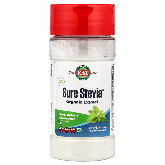 KAL, Organic Sure Stevia™ Extract, 1.3 oz (40 g)
