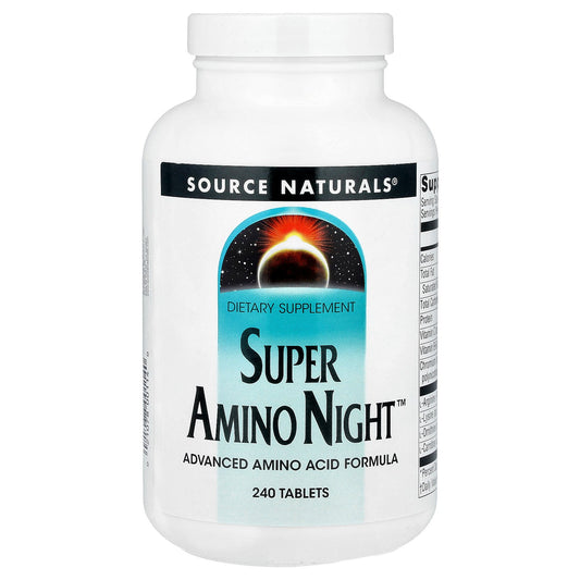 Source Naturals, Super Amino Night™, 240 Tablets