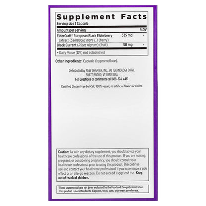 New Chapter, Elderberry Force™, 60 Vegan Capsules