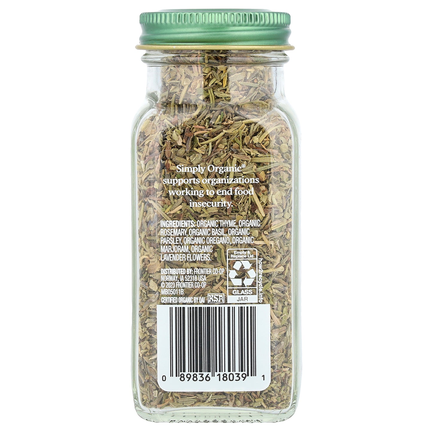 Simply Organic, Herbes De Provence, 1.00 oz (28 g)
