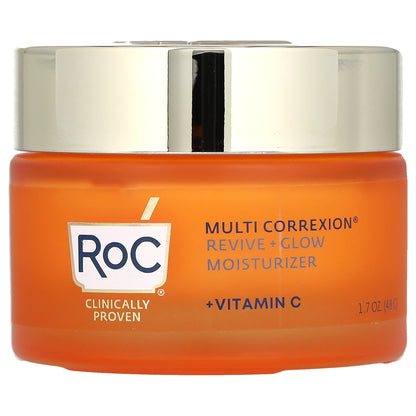 RoC, Multi Correxion, Revive + Glow, Moisturizer + Vitamin C, 1.7 oz (48 g)