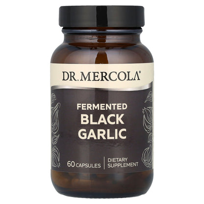 Dr. Mercola, Fermented Black Garlic, 60 Capsules
