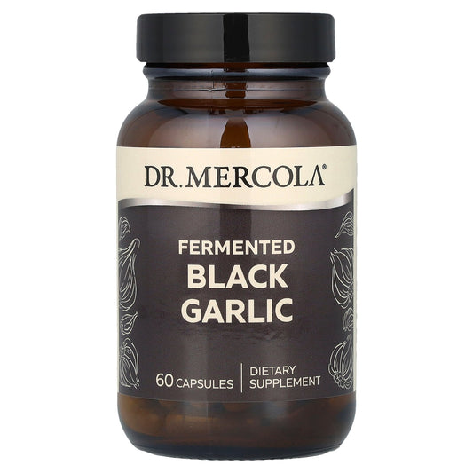 Dr. Mercola, Fermented Black Garlic, 60 Capsules