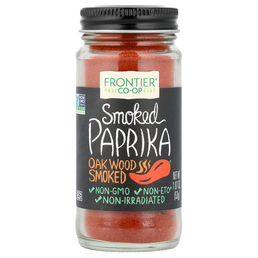 Frontier Co-op, Smoked Paprika, Oak Wood Smoked, 1.87 oz (53 g)