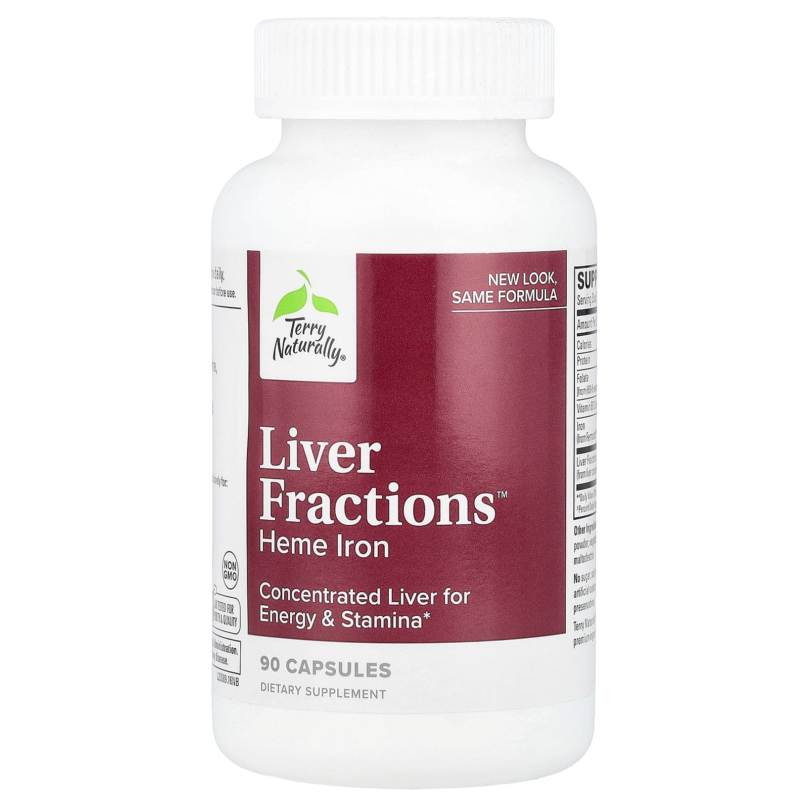 Terry Naturally, Liver Fractions™, 90 Capsules