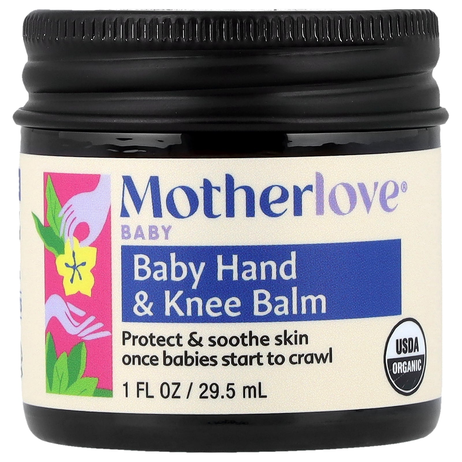 Motherlove, Baby, Hand & Knee Balm, 1 fl oz (29.5 ml)