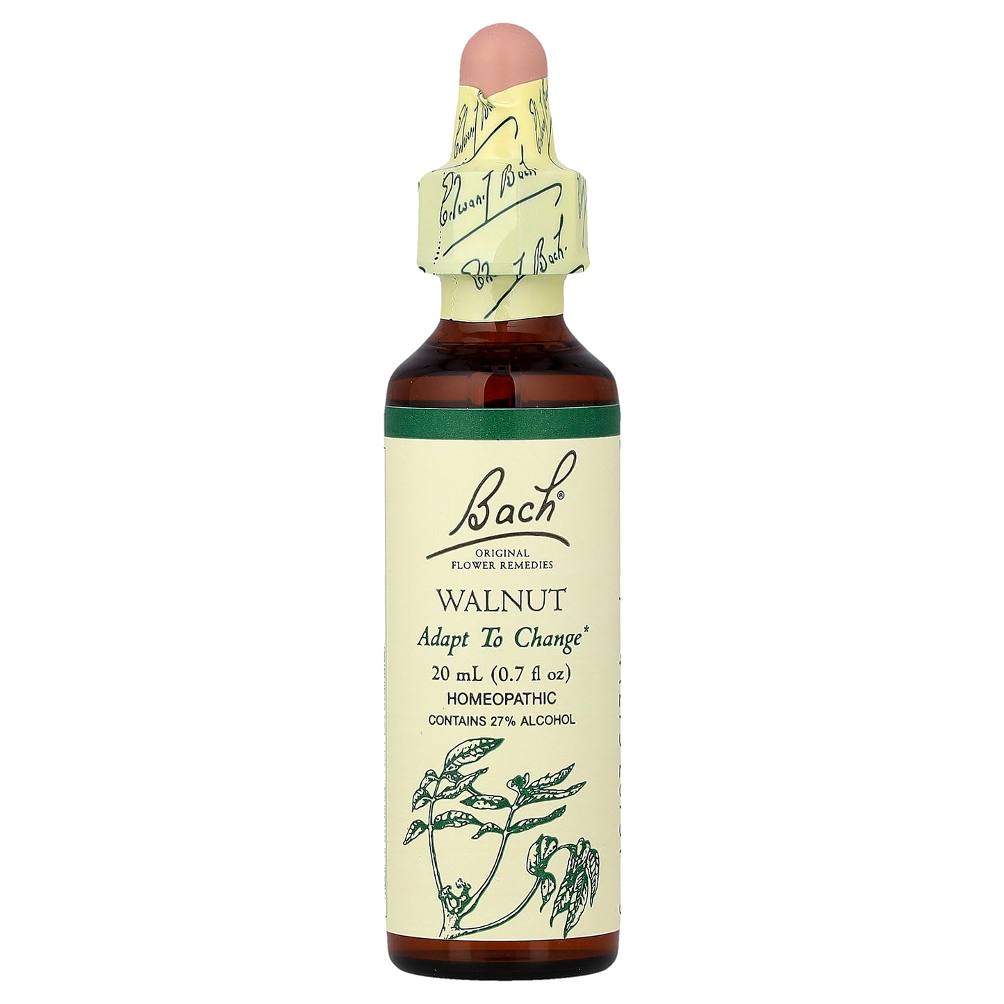 Bach, Original Flower Remedies, Walnut, 0.7 fl oz (20 ml)