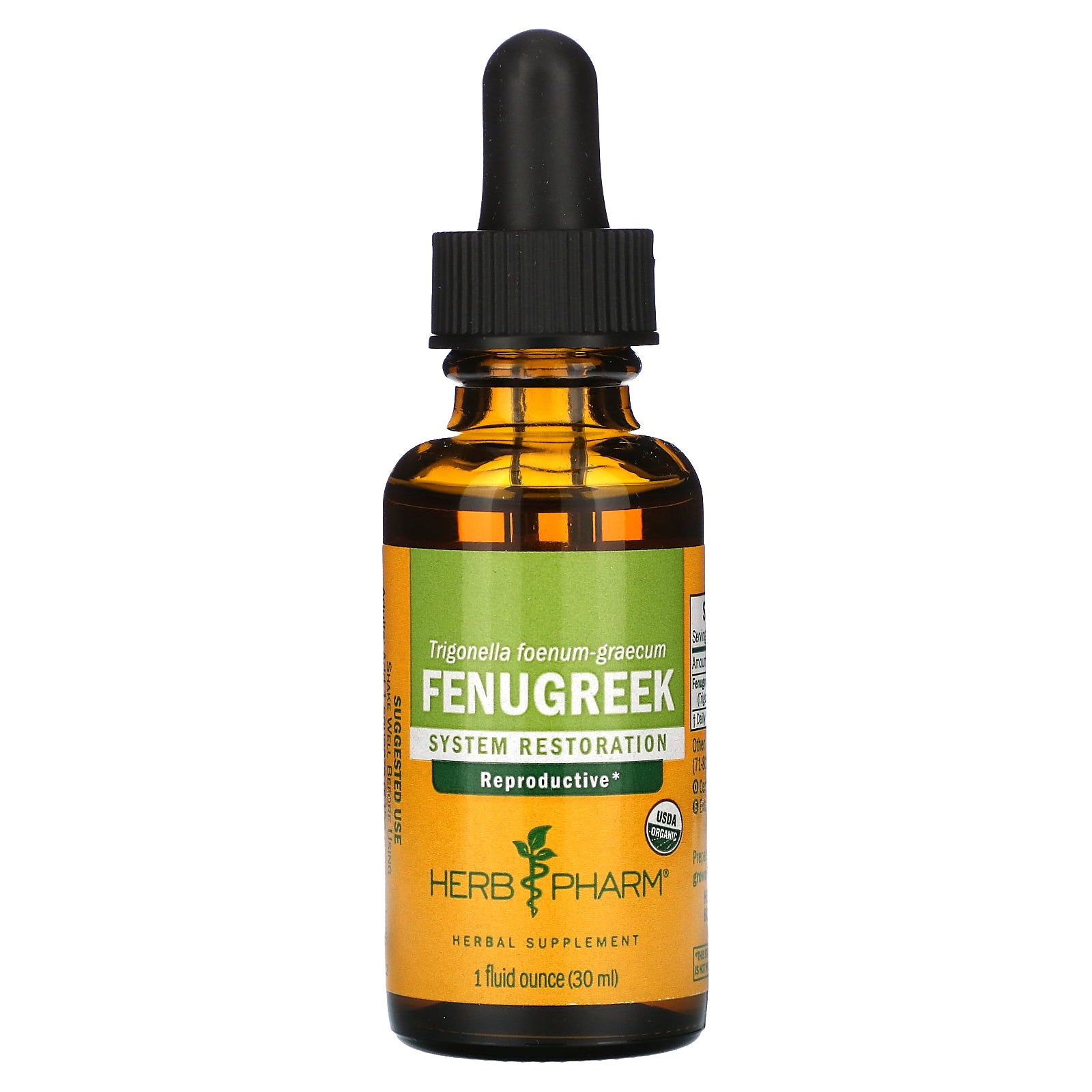 Herb Pharm, Fenugreek, 614 mg, 1 fl oz (30 ml)