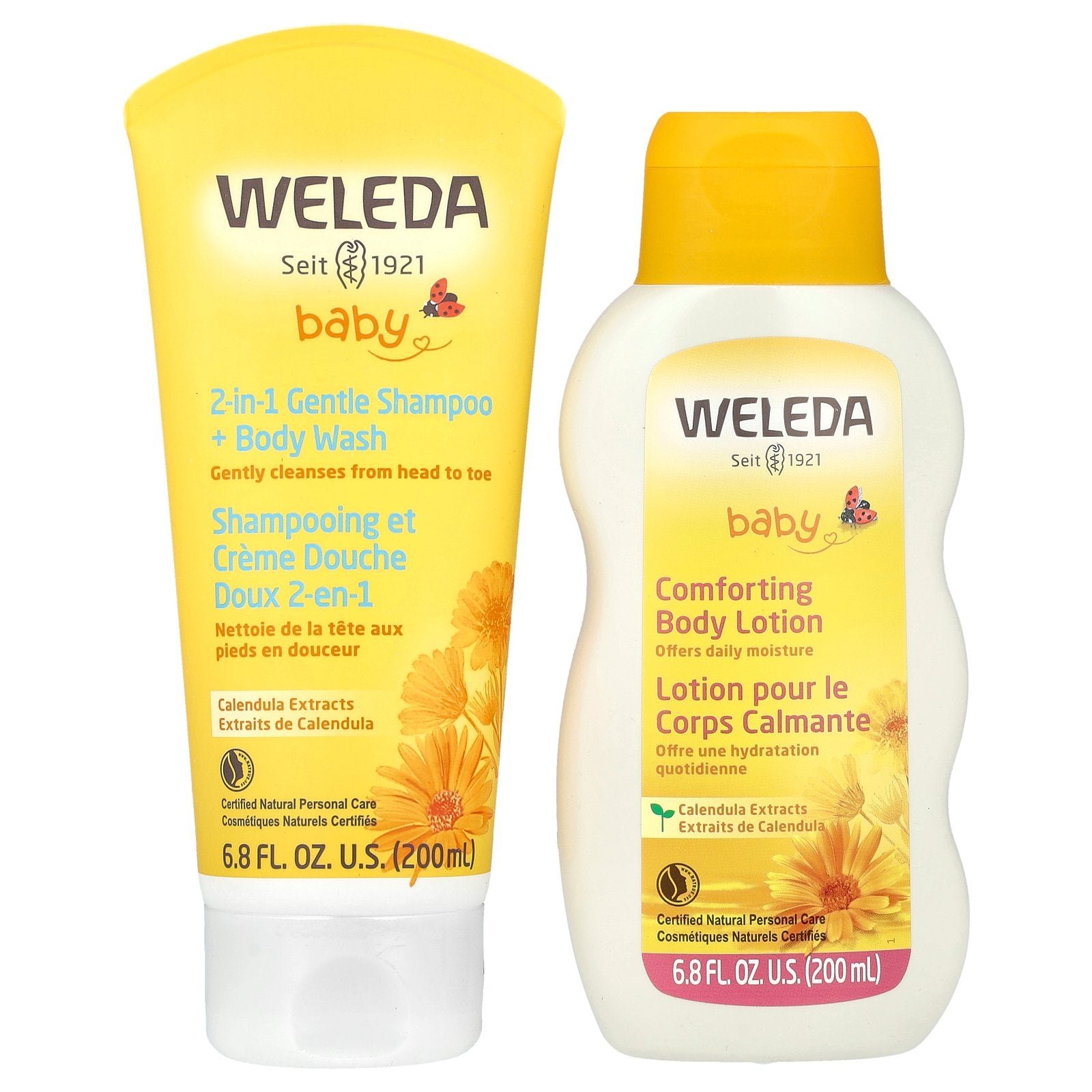 Weleda, Baby Bundle, Calendula, 2 Piece Set