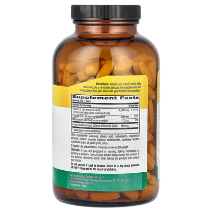 Country Life, Buffered Vitamin C, 1,000 mg, 250 Tablets