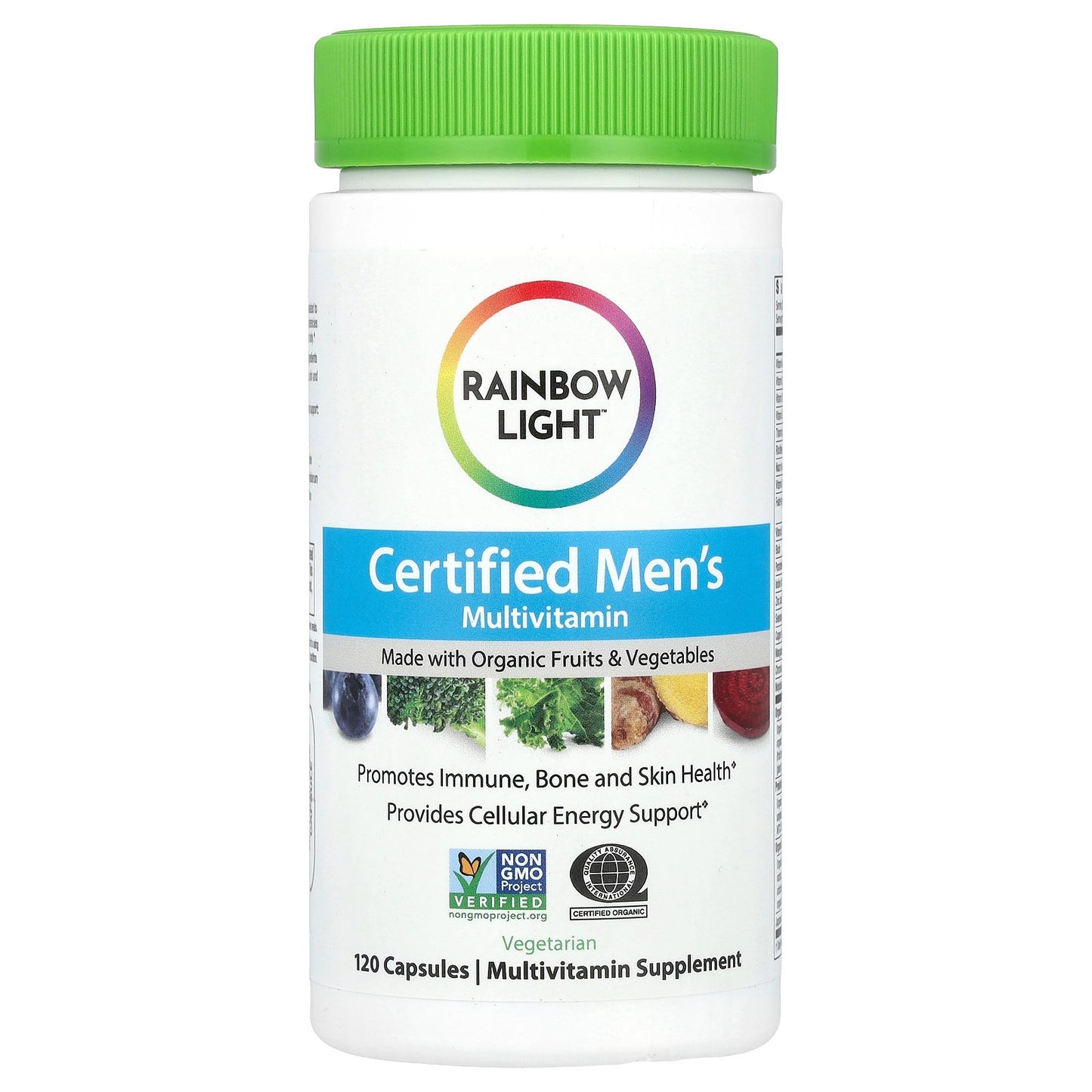 Rainbow Light, Certified Men's Multivitamin, 120 Capsules