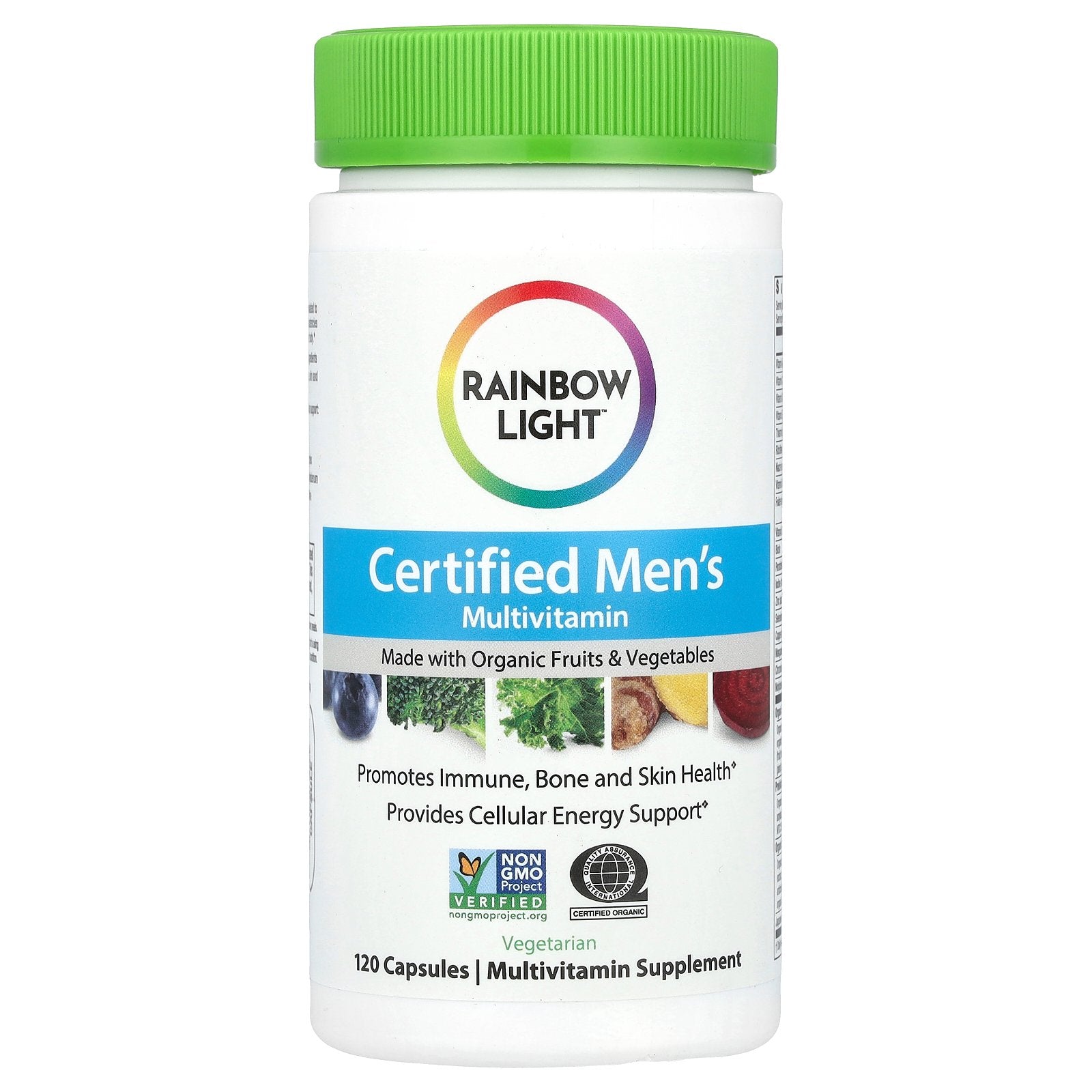 Rainbow Light, Certified Men's Multivitamin, 120 Capsules