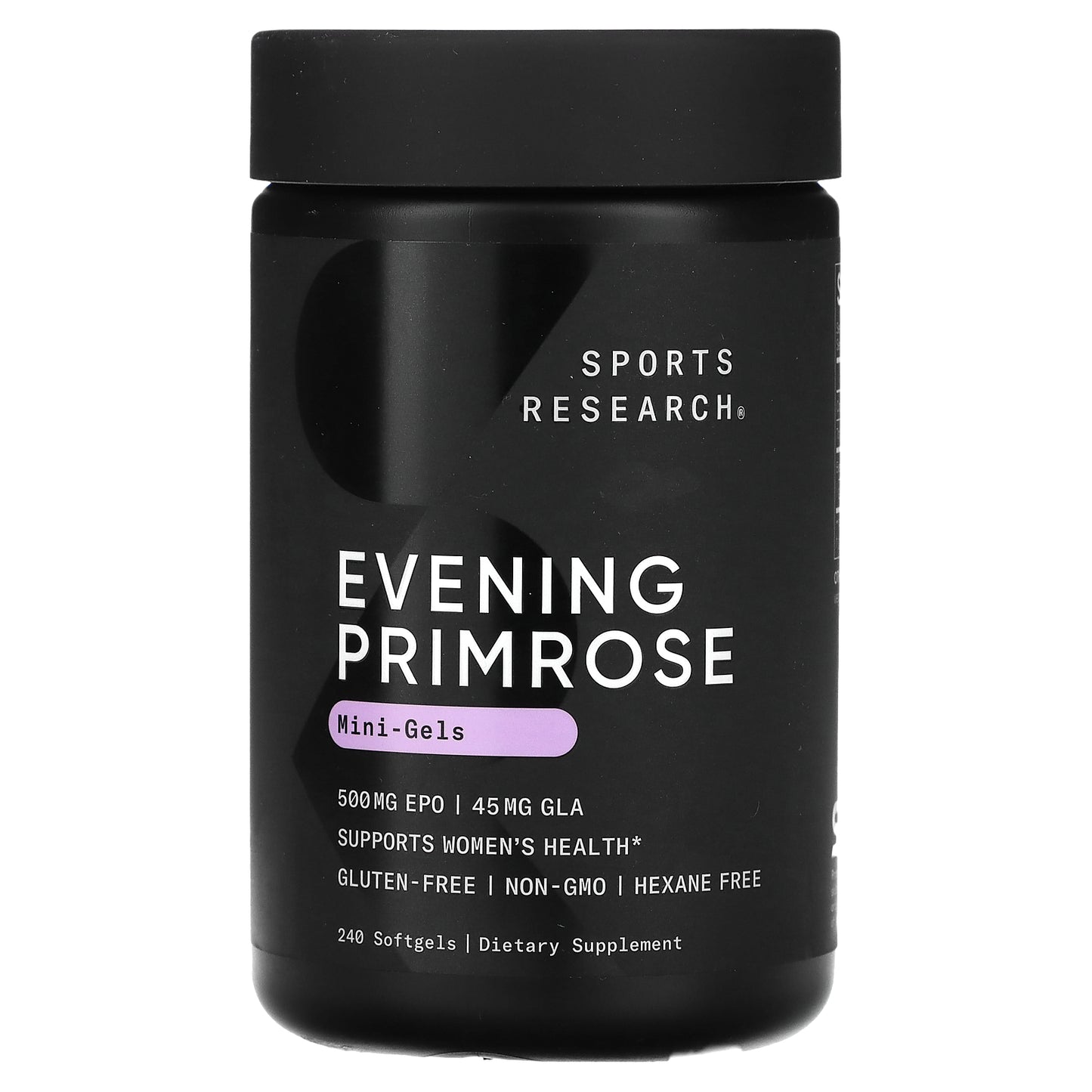 Sports Research, Evening Primrose, 500 mg, 240 Softgels