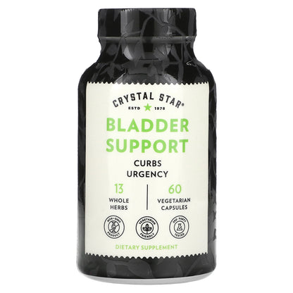 Crystal Star, Bladder Support, 60 Vegetarian Capsules