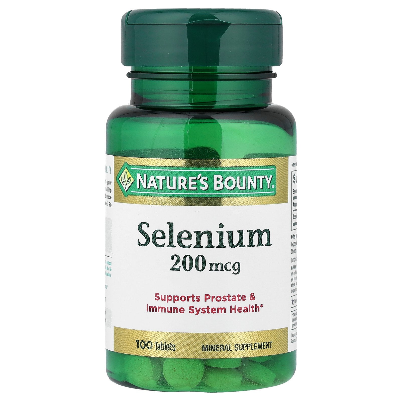 Nature's Bounty, Selenium, 200 mcg, 100 Tablets