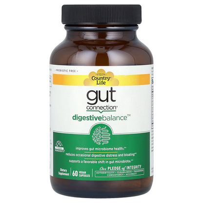 Country Life, Gut Connection® Digestive Balance™, 60 Vegan Capsules