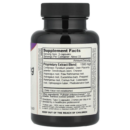 Dragon Herbs, Super Jing, 100 Vegetarian Capsules