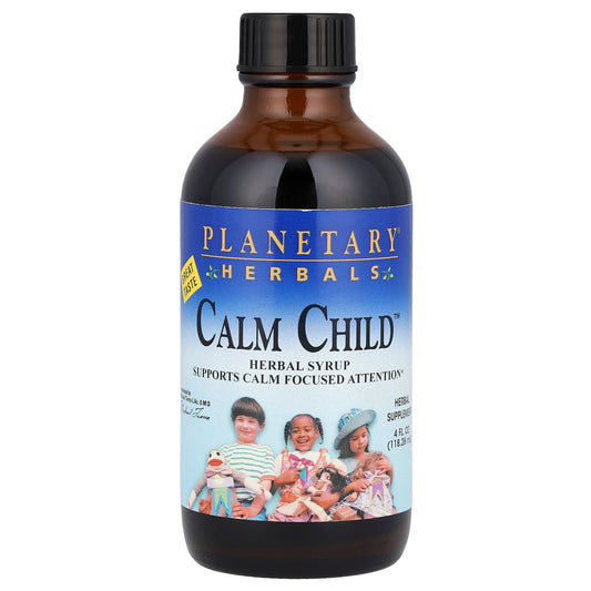 Planetary Herbals, Calm Child™ Herbal Syrup, 4 fl oz (118.28 ml)