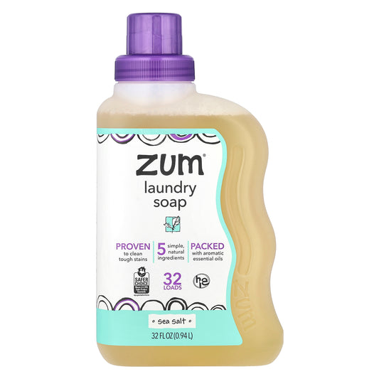 ZUM, Laundry Soap, Sea Salt, 32 fl oz (0.94 l)