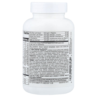 Source Naturals, St. John's Positive Thoughts™, 45 Tablets