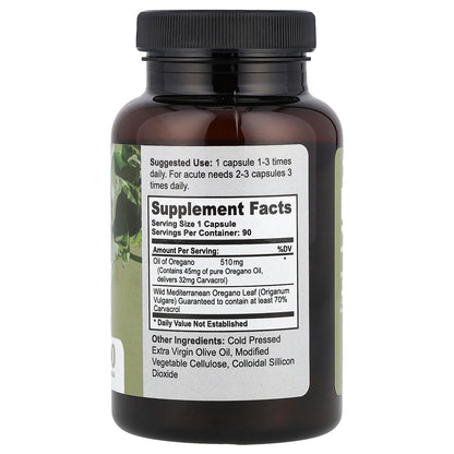 California Natural, Wild Oregano Oil, 90 Capsule