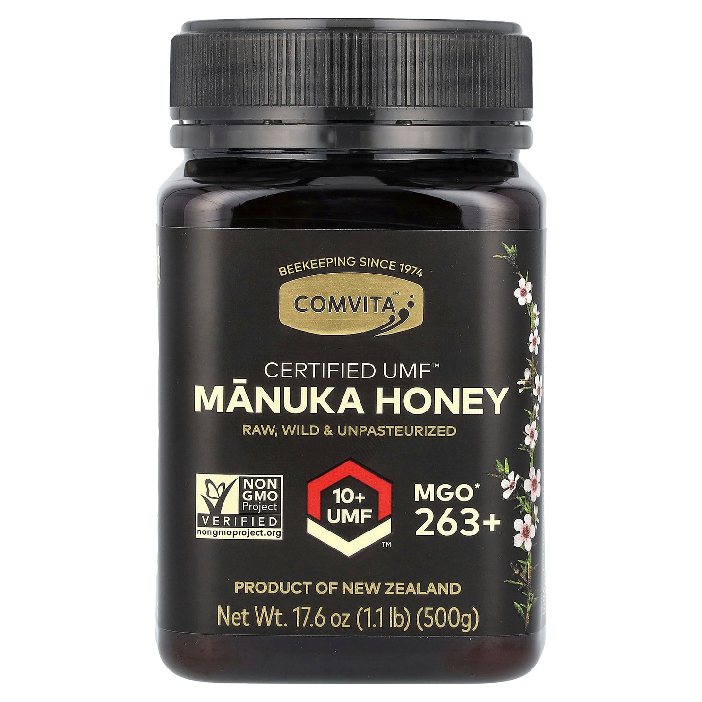 Comvita, Manuka Honey, UMF™ 10+, MGO 263+, 17.6 oz (500 g)
