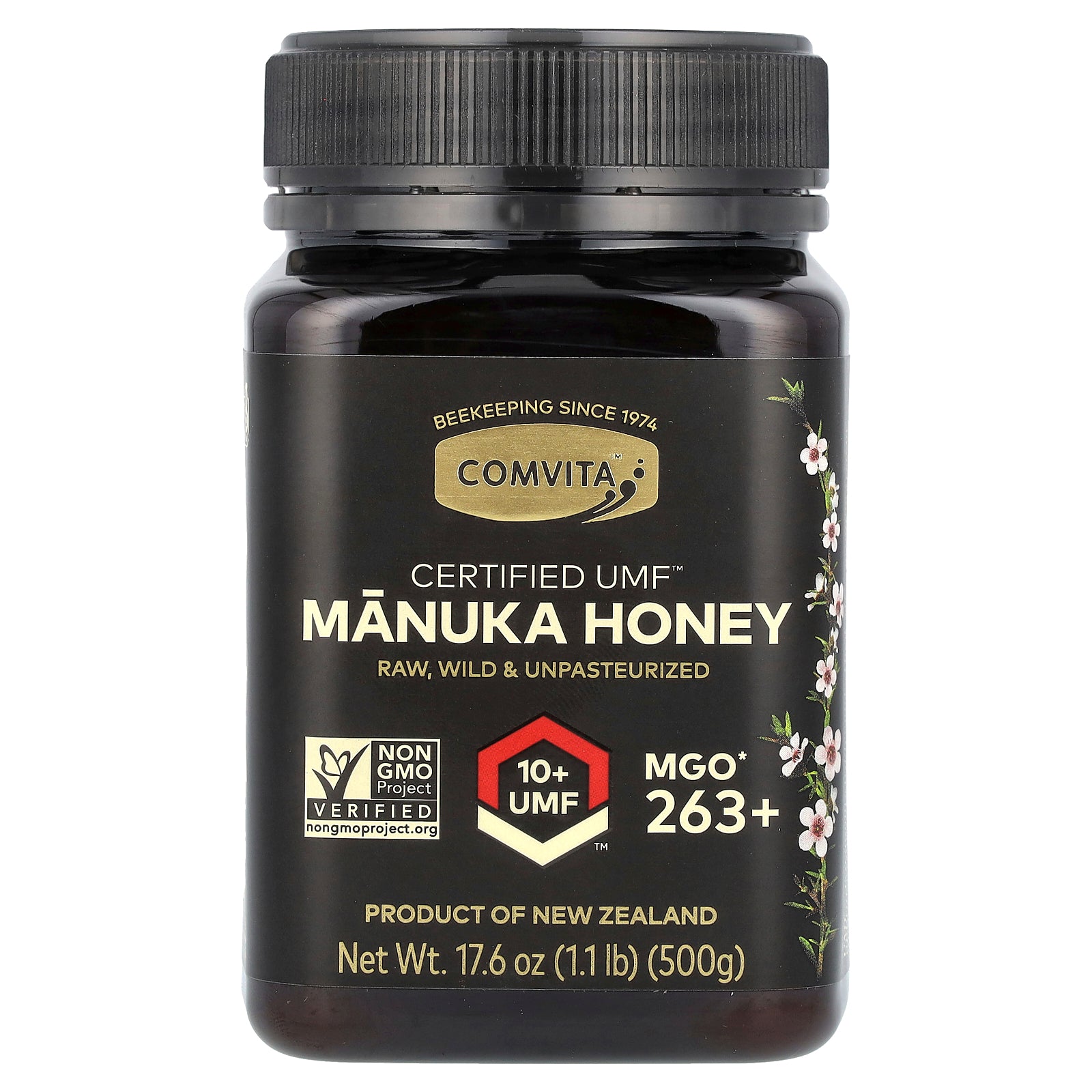 Comvita, Manuka Honey, UMF™ 10+, MGO 263+, 17.6 oz (500 g)