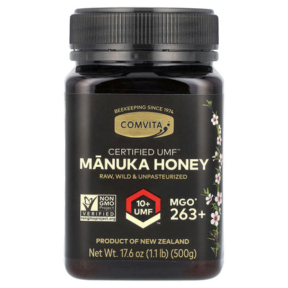 Comvita, Manuka Honey, UMF™ 10+, MGO 263+, 17.6 oz (500 g)