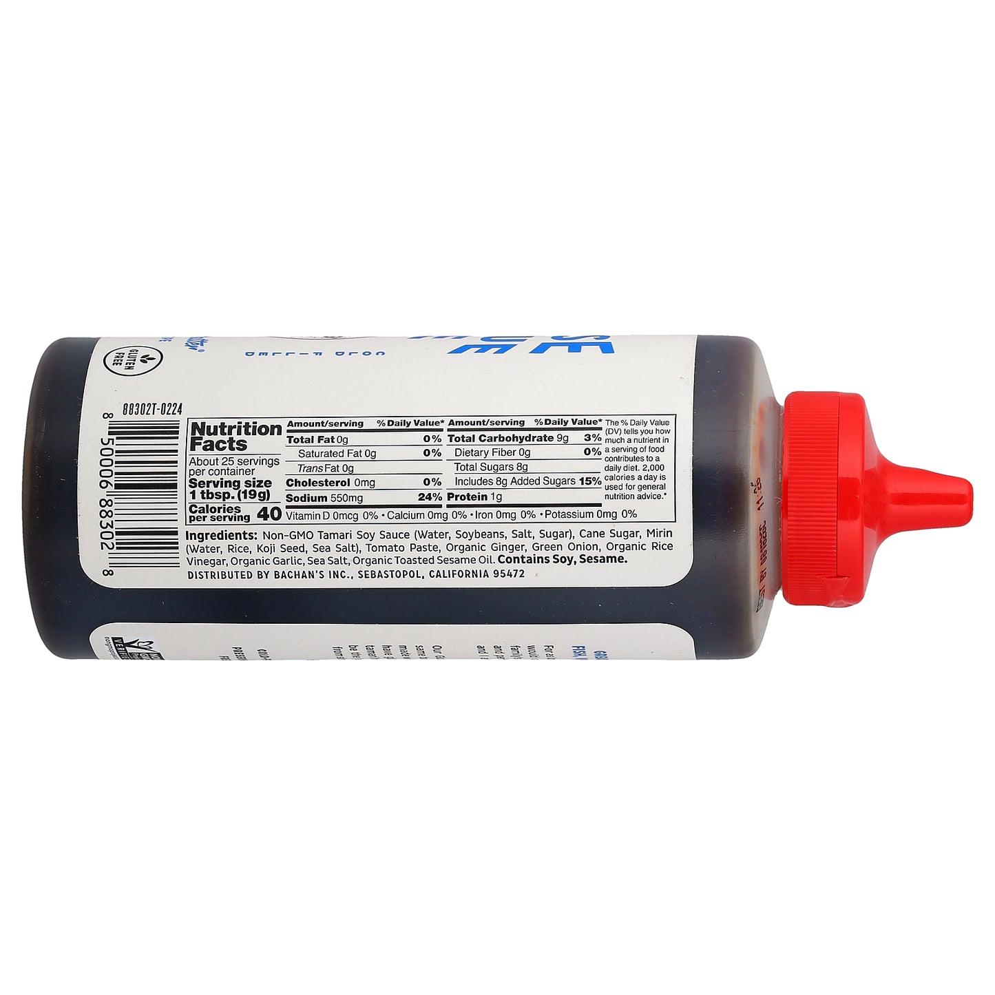 Bachan's, Japanese Barbecue Sauce, 17 oz (482 g)