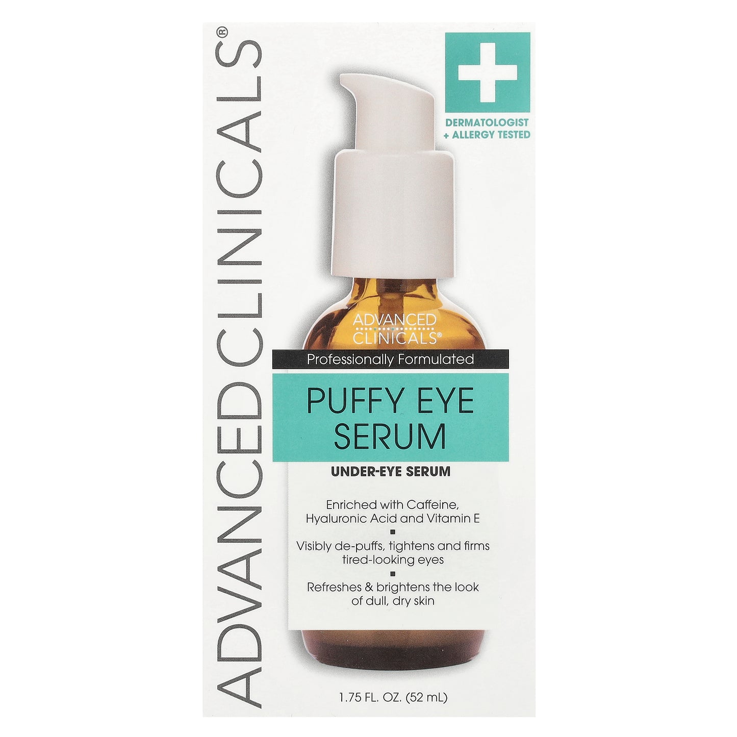 Advanced Clinicals, Puffy Eye Serum, 1.75 fl oz (52 ml)