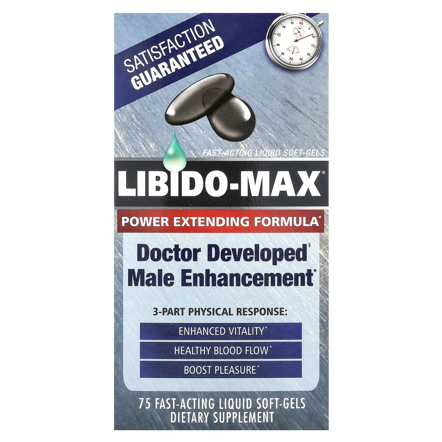 Applied Nutrition, Libido-Max®, 75 Fast-Acting Liquid Soft-Gels