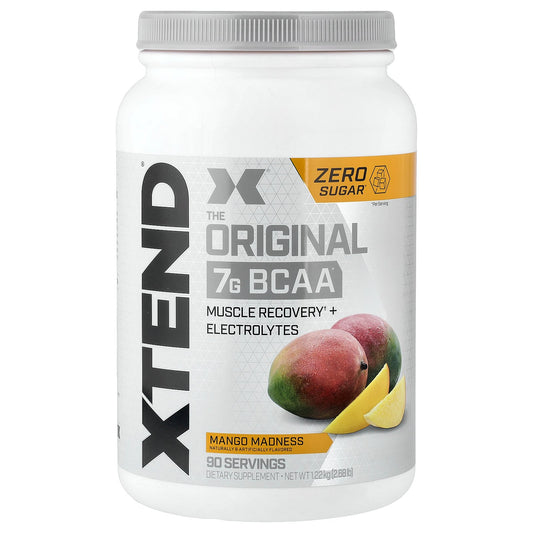 XTEND, 7G BCAA, Mango Madness, 2.68 lb (1.22 kg)