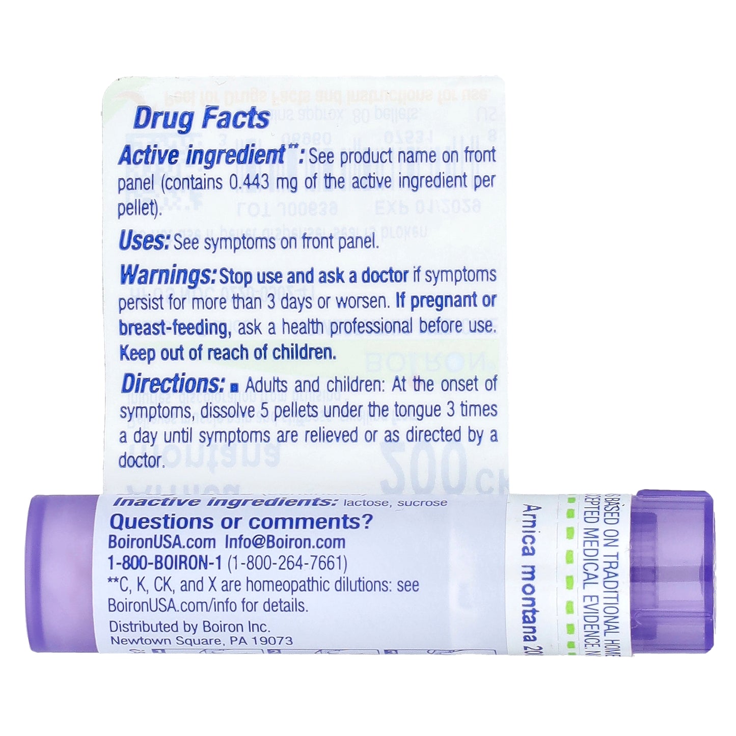 Boiron, Arnica Montana, 200CK, Approx. 80 Pellets