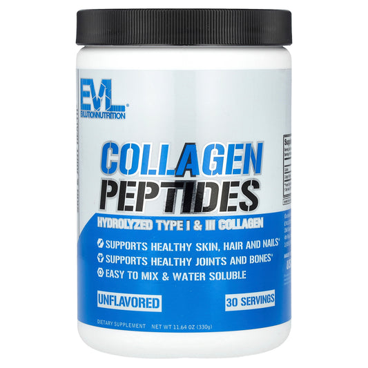 EVLution Nutrition, Collagen Peptides, Unflavored, 11.64 oz (330 g)