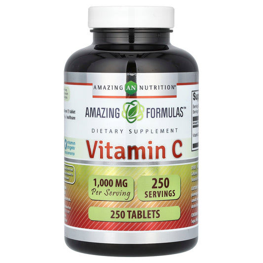 Amazing Nutrition, Vitamin C, 1,000 mg, 250 Tablets