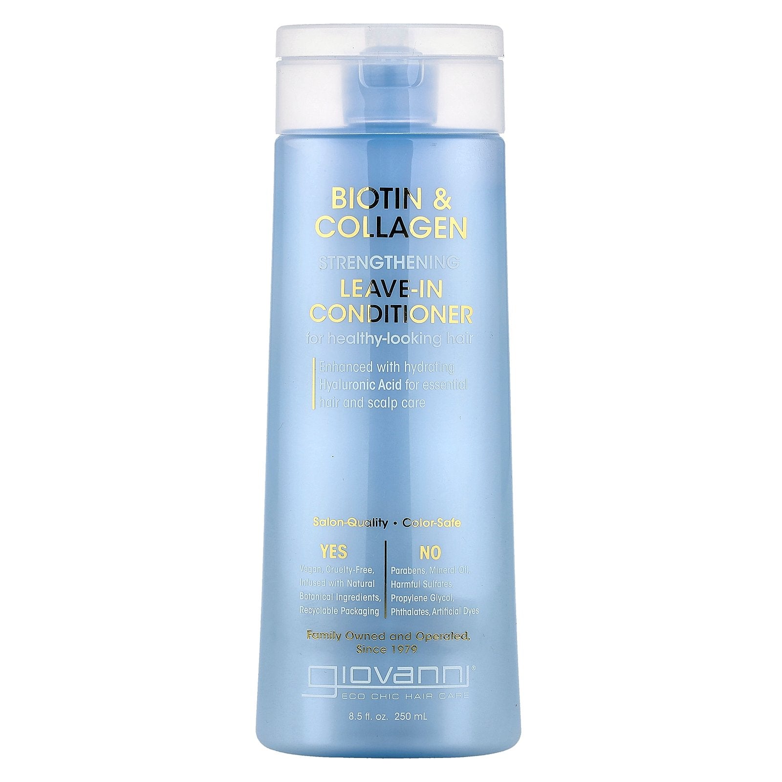 Giovanni, Biotin & Collagen Strengthening Leave-In Conditioner, 8.5 fl oz (250 ml)
