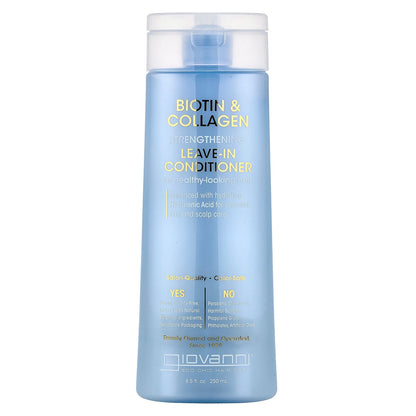 Giovanni, Biotin & Collagen Strengthening Leave-In Conditioner, 8.5 fl oz (250 ml)