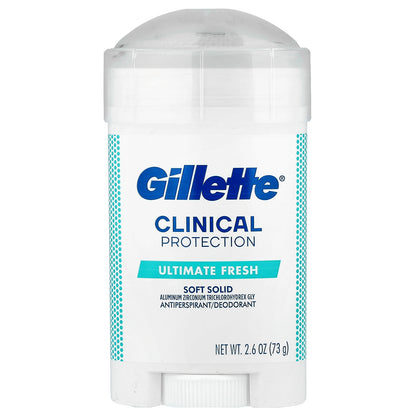Gillette, Soft Solid Deodorant, Ultimate Fresh, 2.6 oz (73 g)